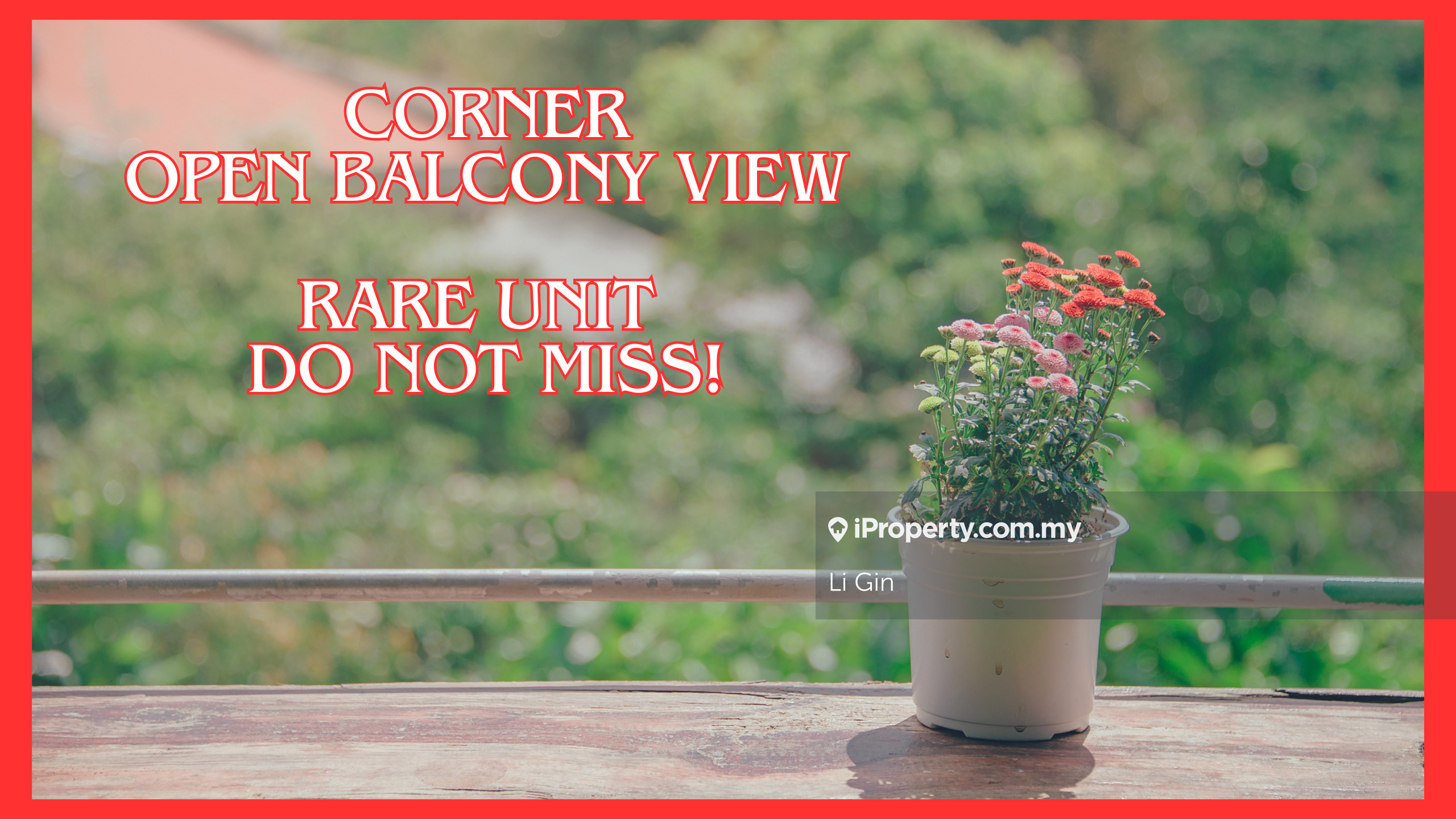 Cheap! Value buy! Bangsar Cosy home. Low density. Big Balcony.