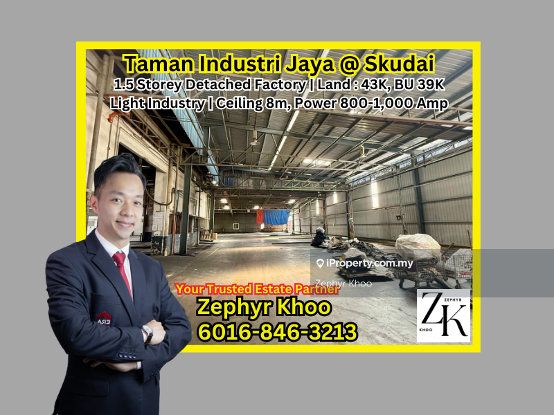 For Sale! Taman Industri Jaya @ Taman Selesa Jaya Skudai
