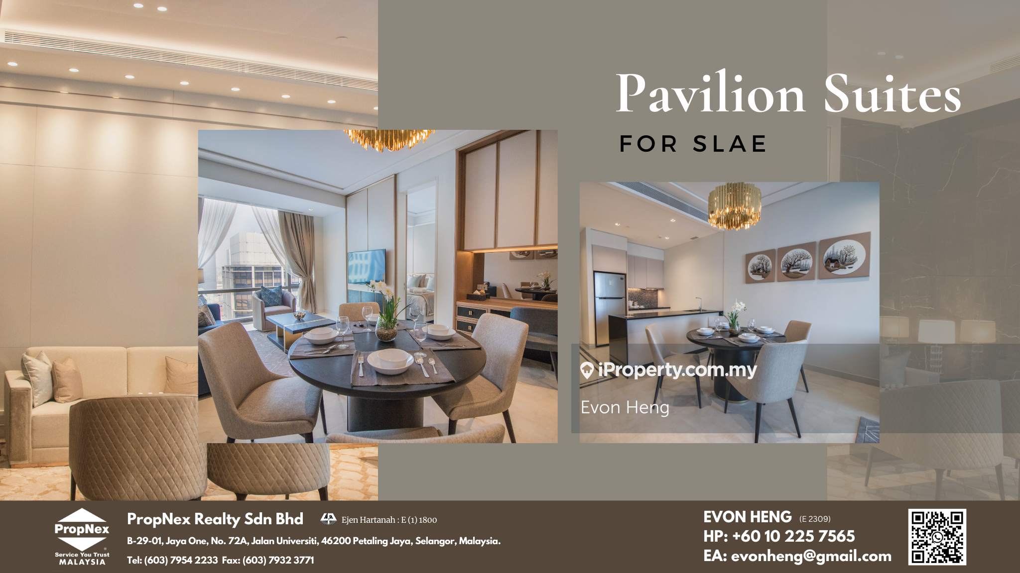Luxury Service Residence. 2 mins walk to Pavilion KL and city centre