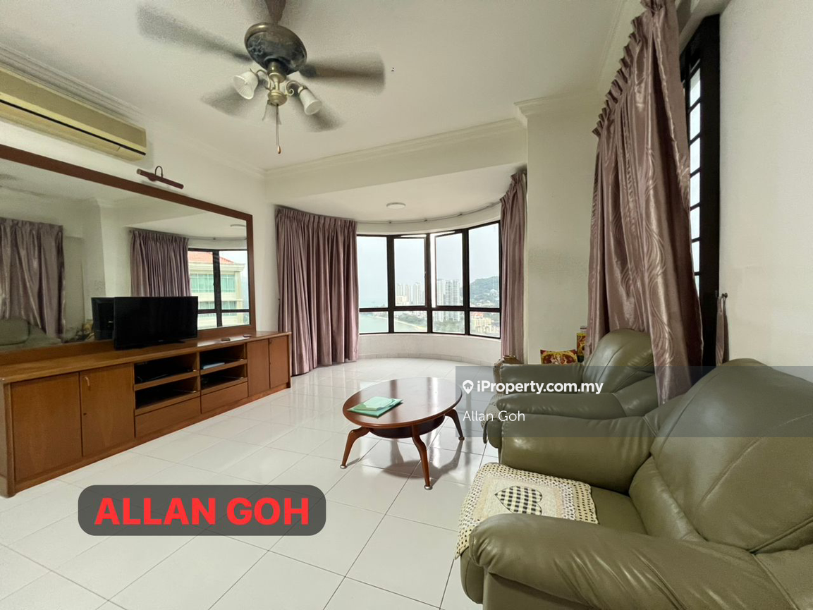 Twin Towers Tanjung Bungah - 927sf - Renovated F/Furnished - Seaview