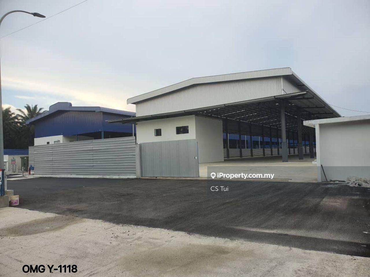 2.5 Acres Build Up 63000 sf Telok Panglima Garang Detached Factory