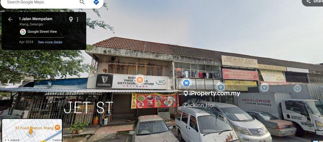 Strategic Location Ground Floor Of 2 Sty Shoplot Taman Gembira Klang
