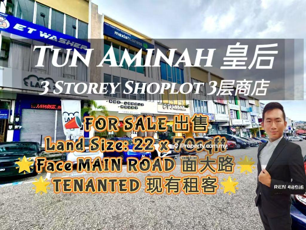 Tun Aminah Main Road Shop For Sale