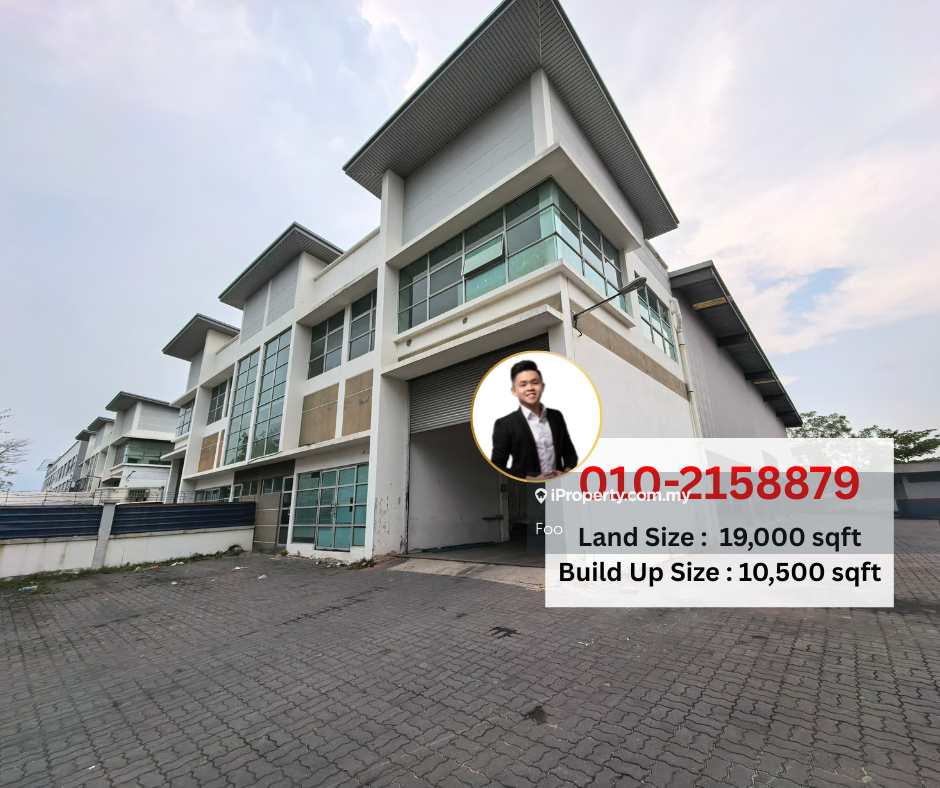 Corner Lot, Semi-D Factory Alam Jaya Puncak Alam For Sale