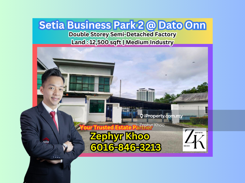 Setia Business Park 2 @ Dato Onn Double Storey Semi-Detached Factory