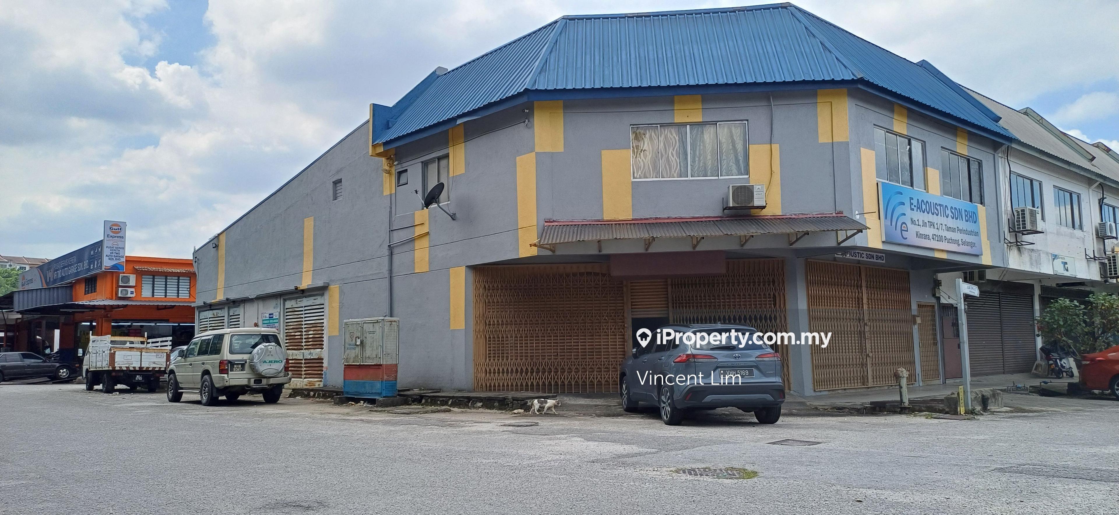 Taman Tpk Kinrara , Extra Large 2 sty Corner factory with extention