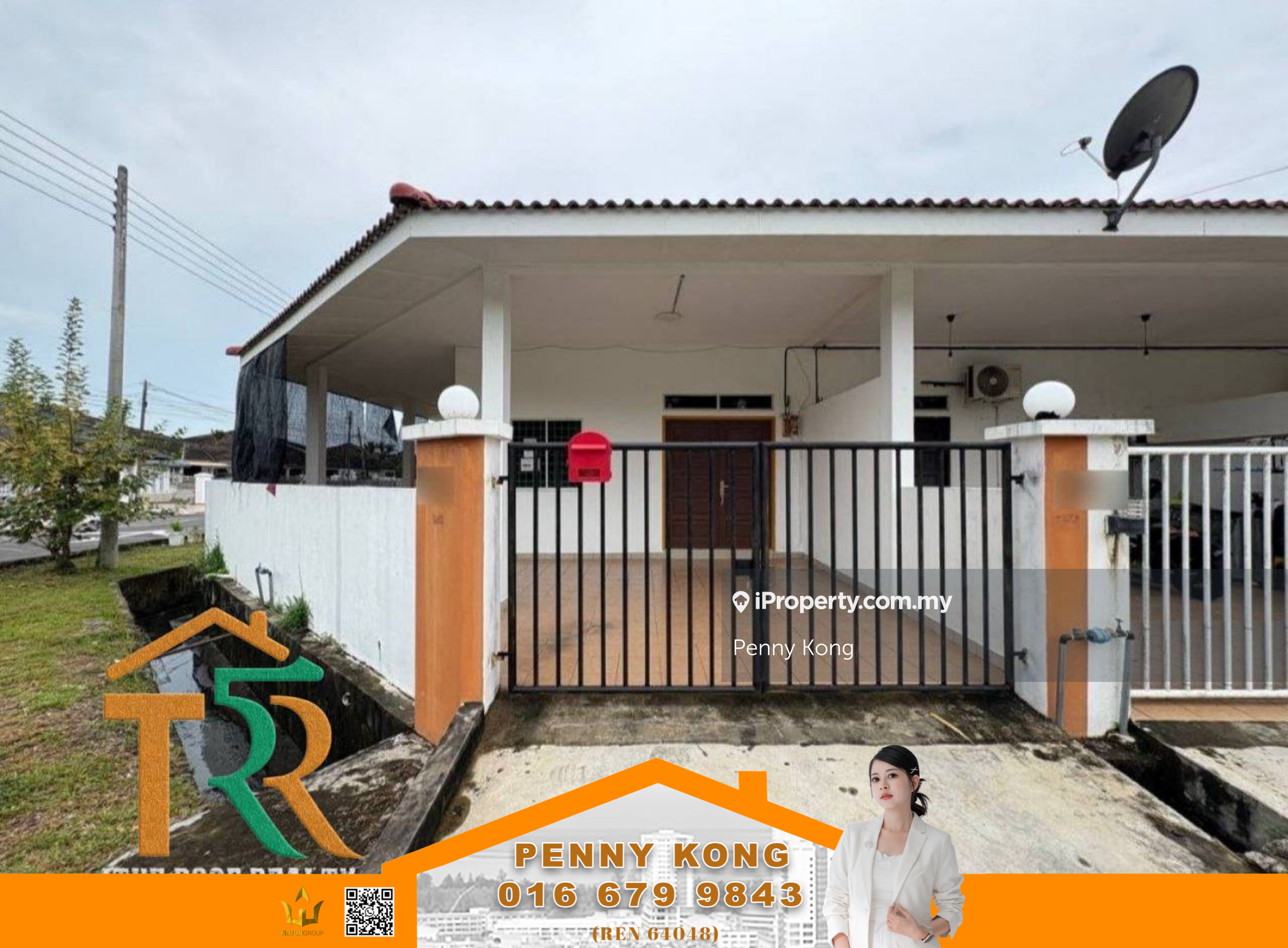 Taman Delight, Single Storey Terrace Corner House (Airport Area)