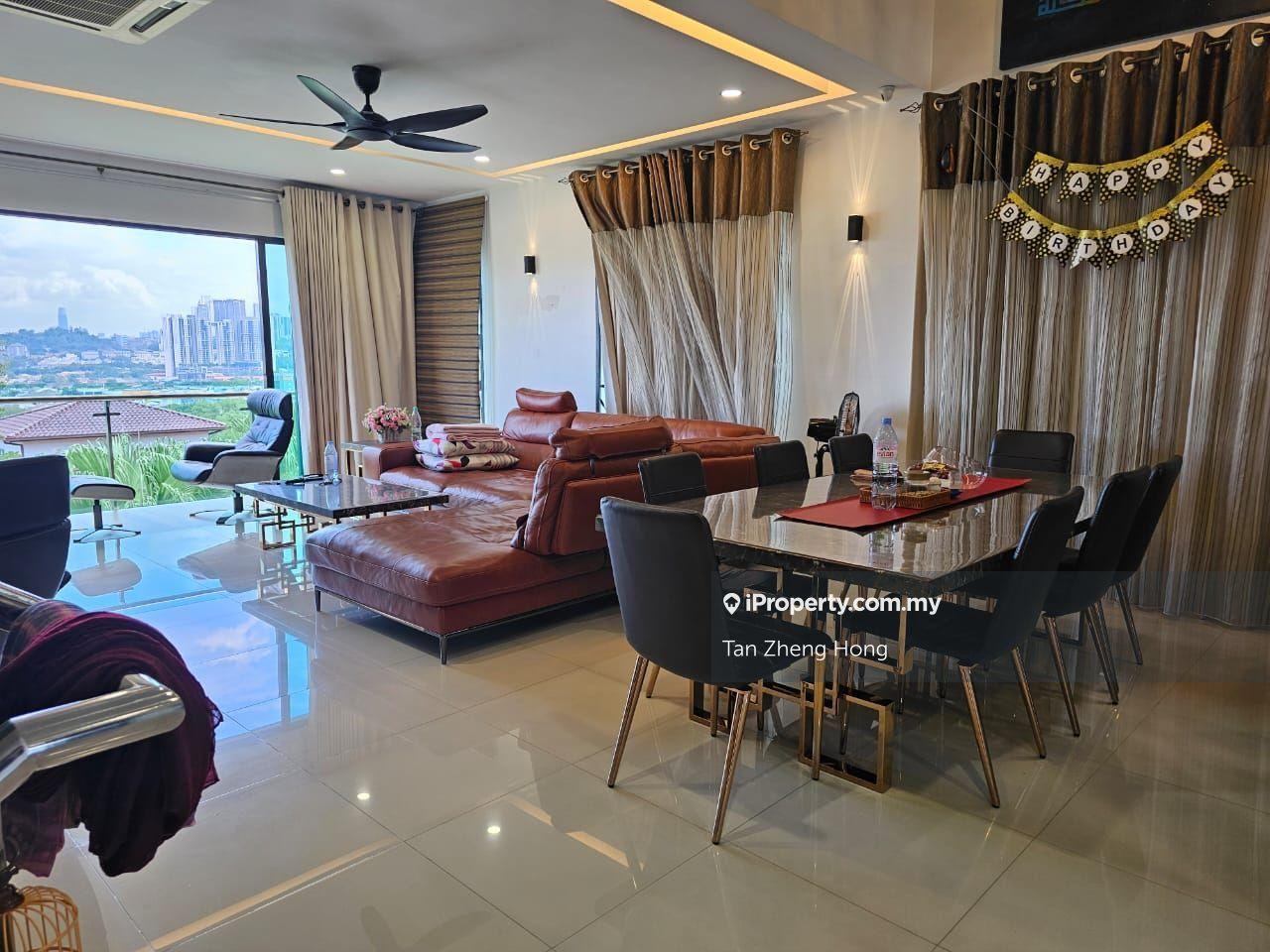 Amberhill 3 Storey Semi D House Fully Furnished Reno Taman Melawati