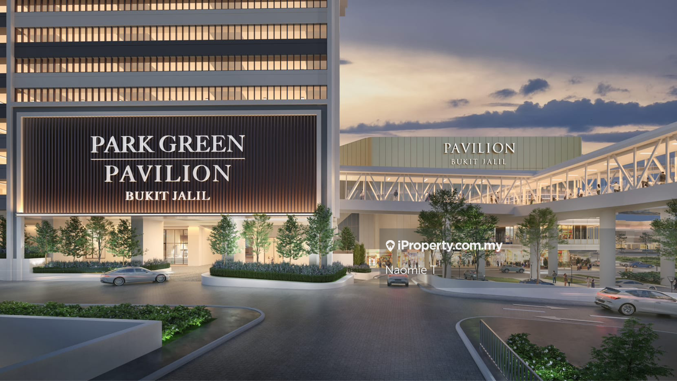 Park 3. Freehold, 50M to Pavilion Bukit Jalil. Opposite 80 aces park