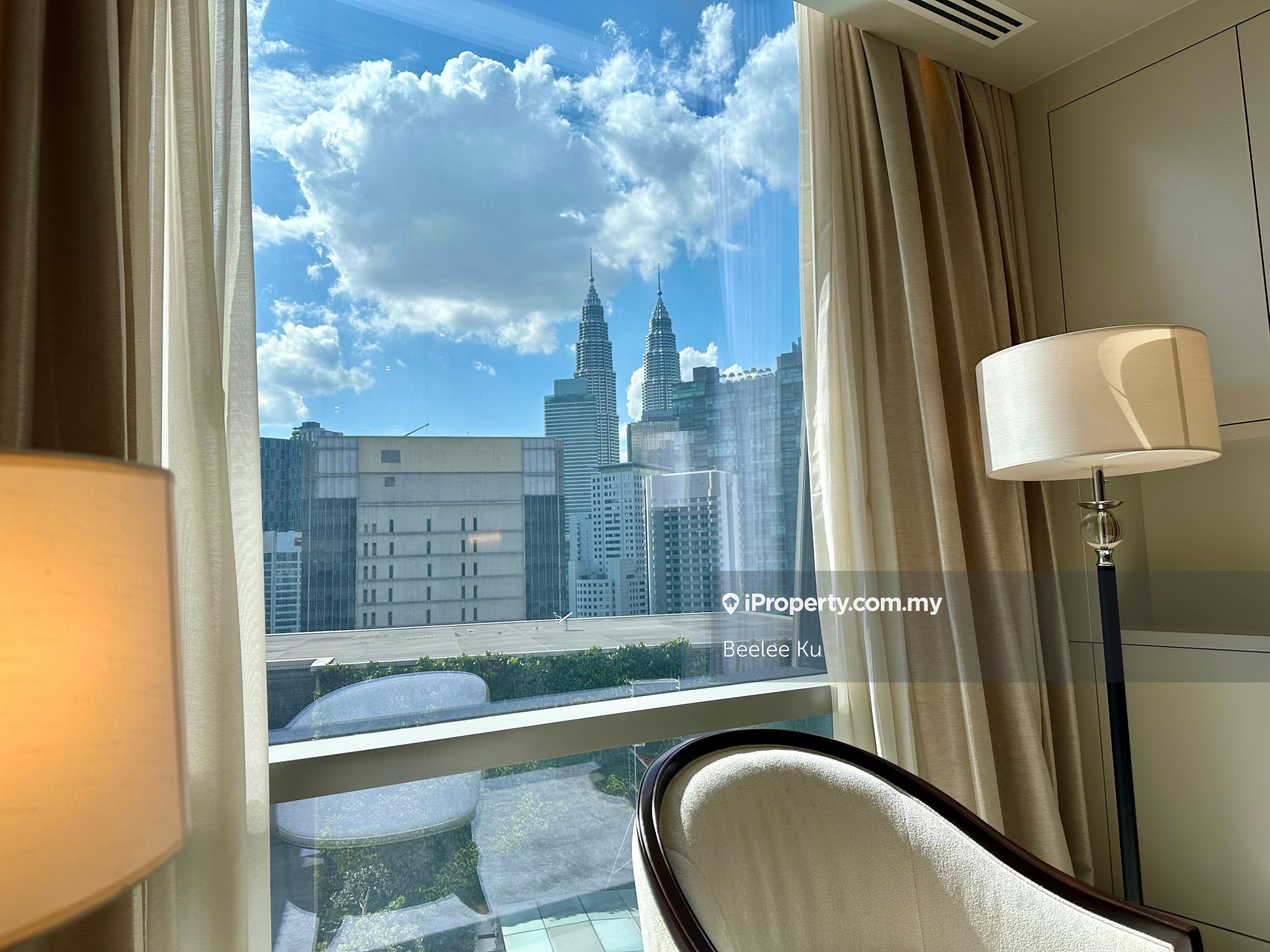 Pavilion Bukit Bintang with KLCC view
