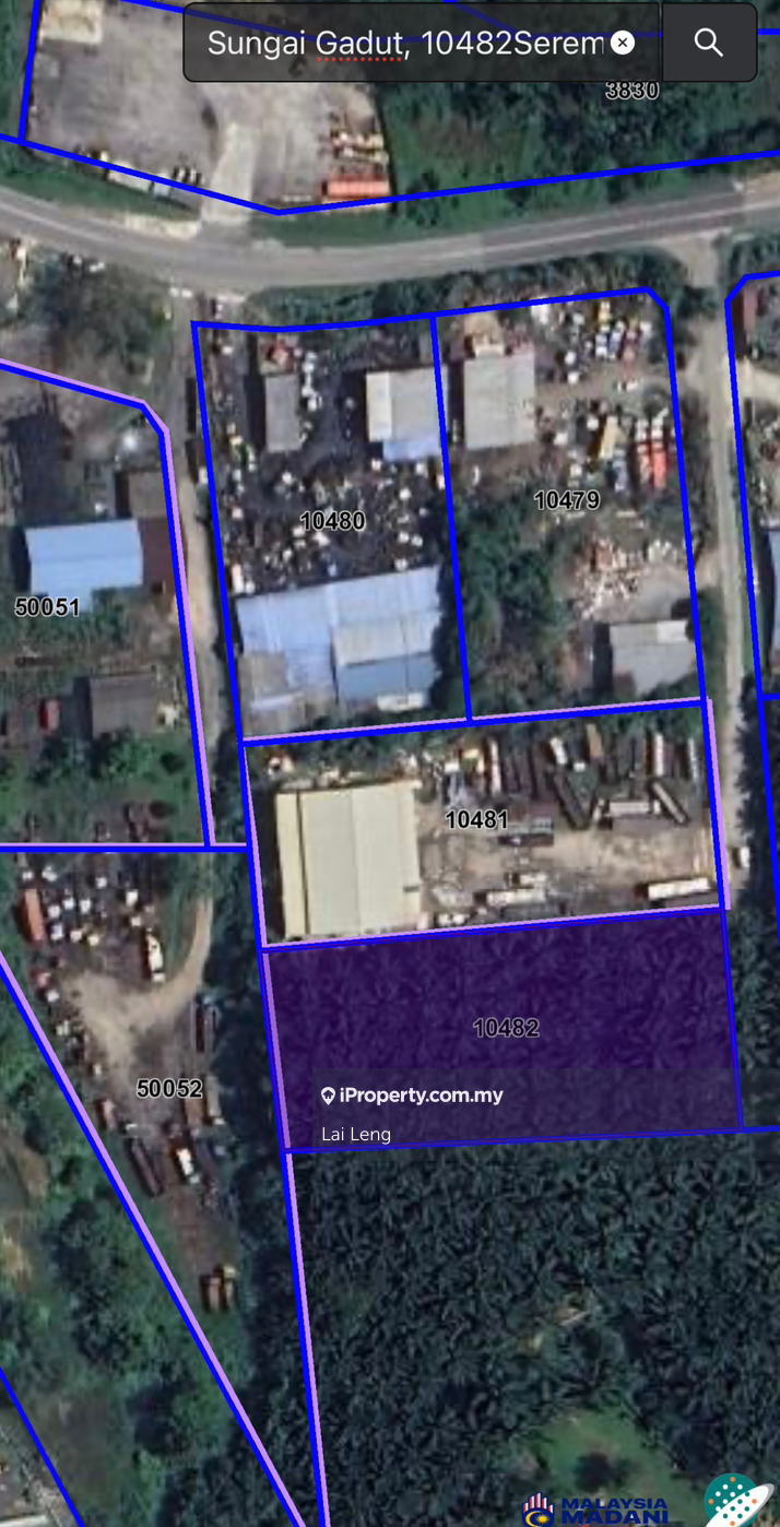 Rantau agricultural land for sale