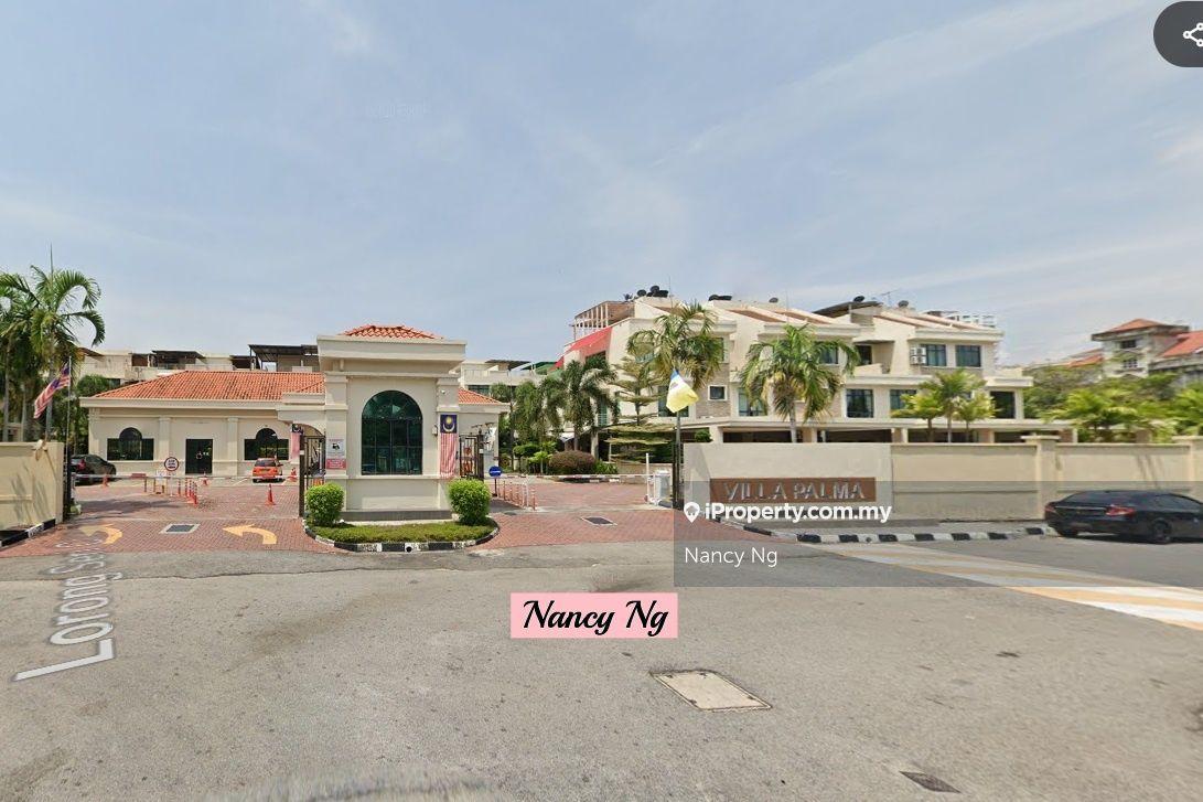 Raja Uda Palm Villa renovated 3 storey terrace gated guarded