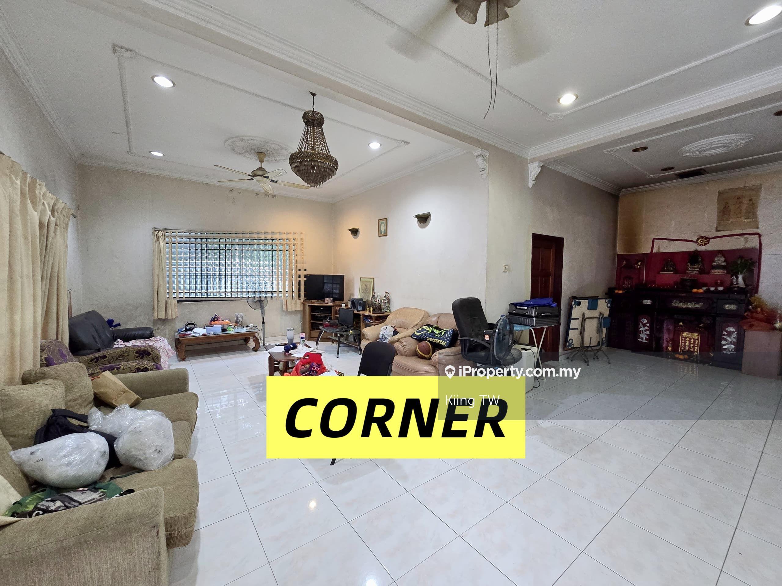 Kepong Uphill One Storey Corner House for Sale