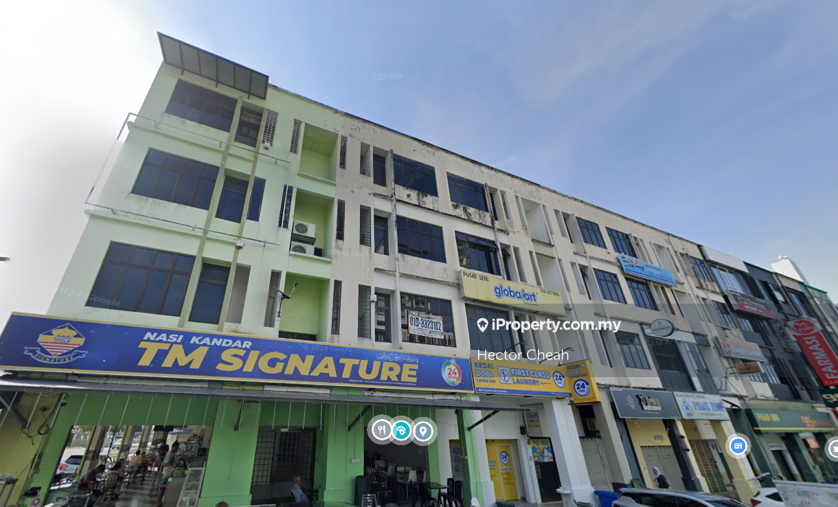 4sty Shoplot Taman Bukit Segar Cheras 1500sf 100% Loan Below Market