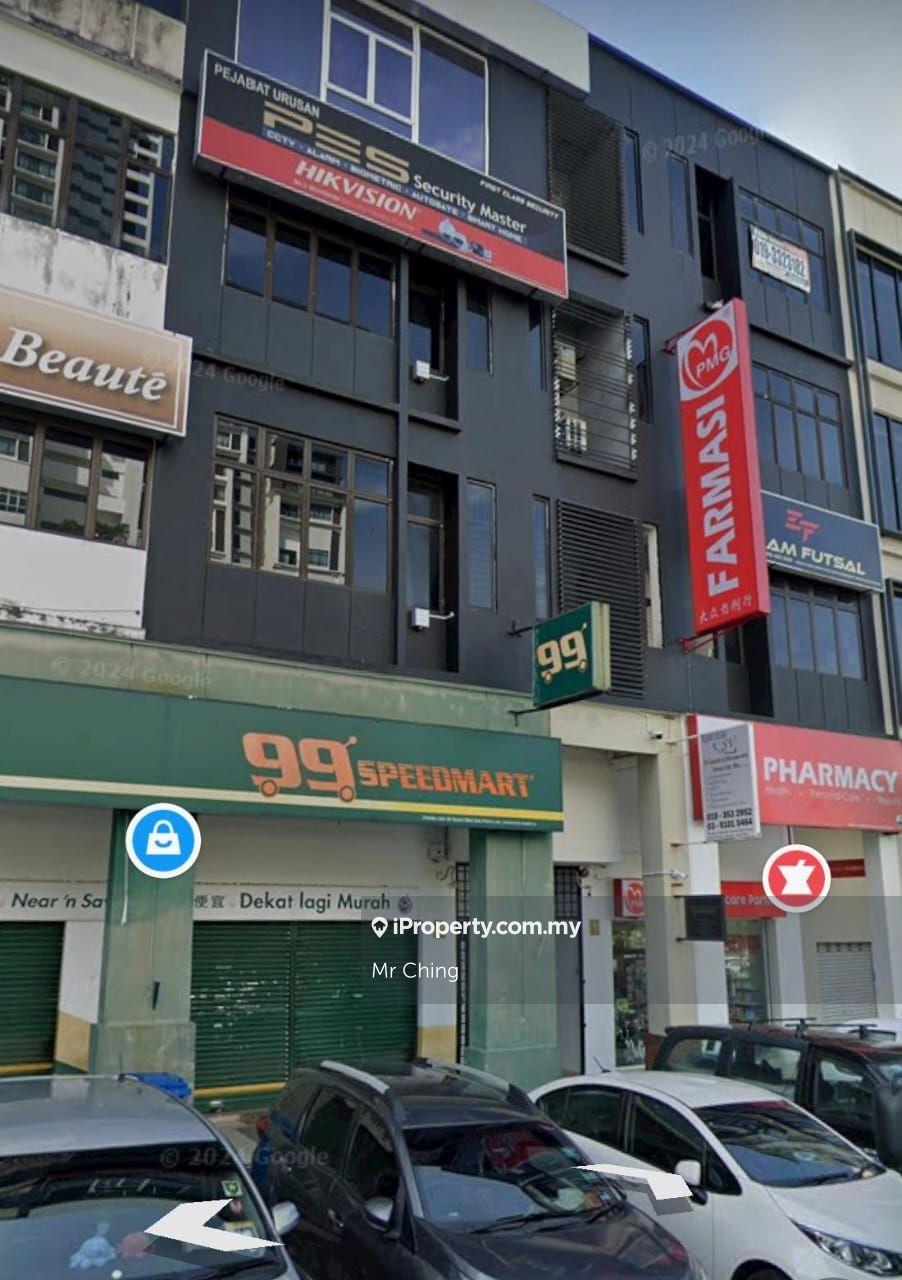 Main Road 4sty shop with lift Taman Bukit Segar Cheras