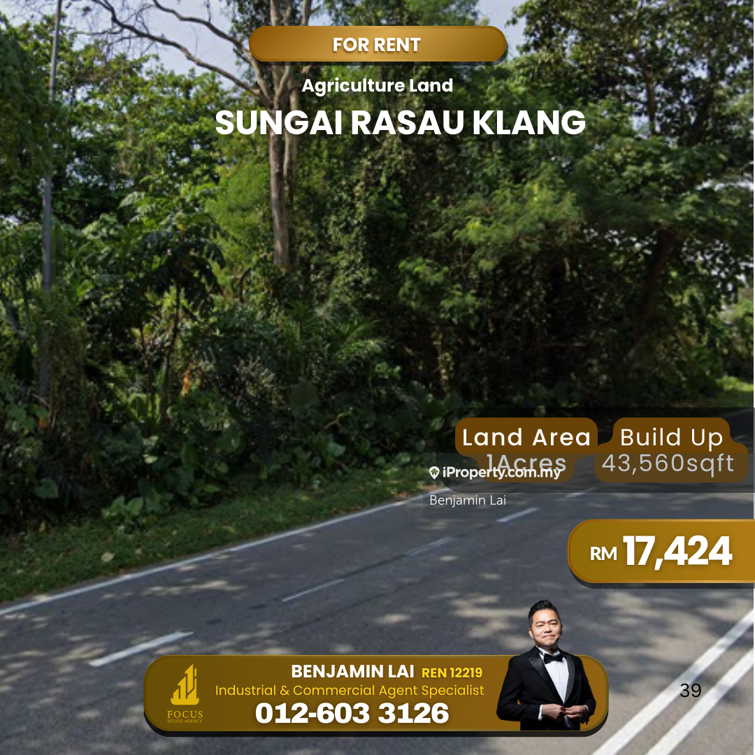 Kawasan Perindustrian Sungai Rasau, Klang Land For Rent