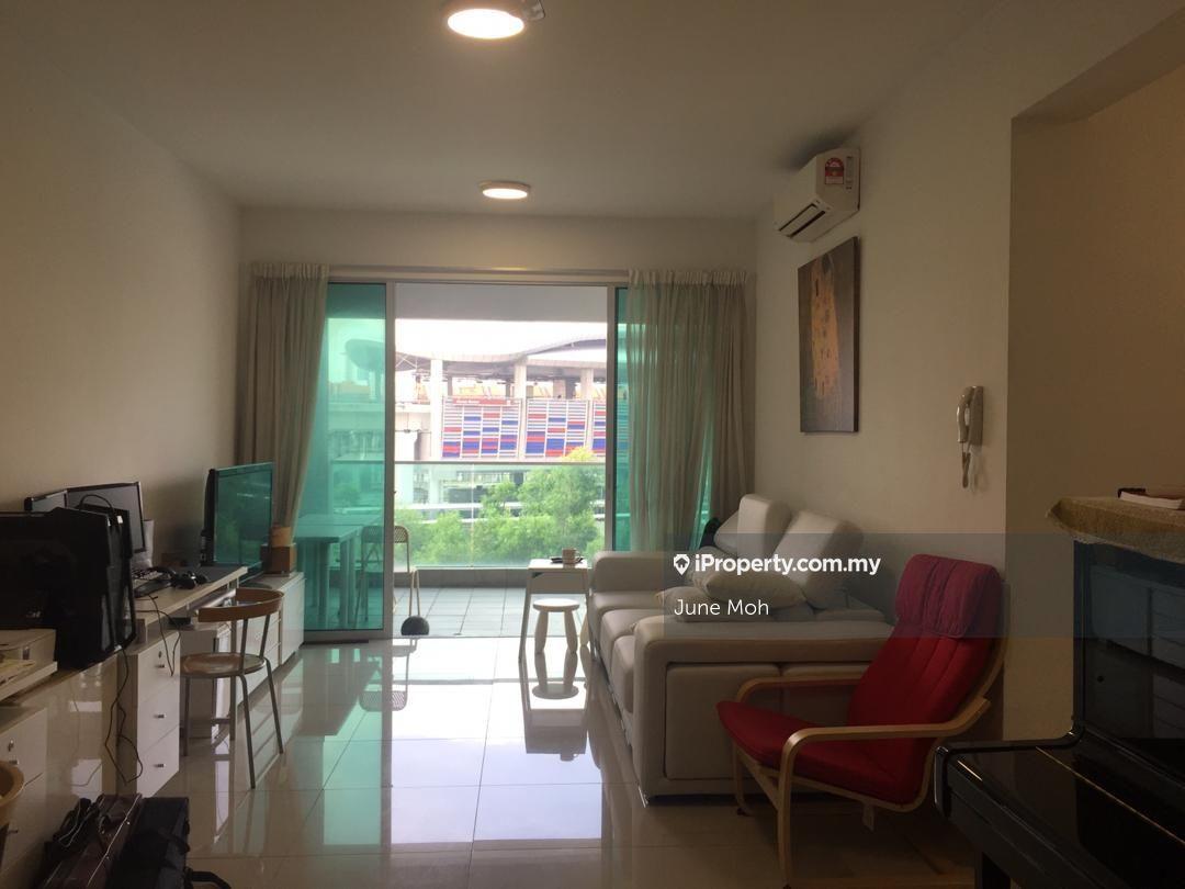 Landed in the sky, condo which comes with private garden unit