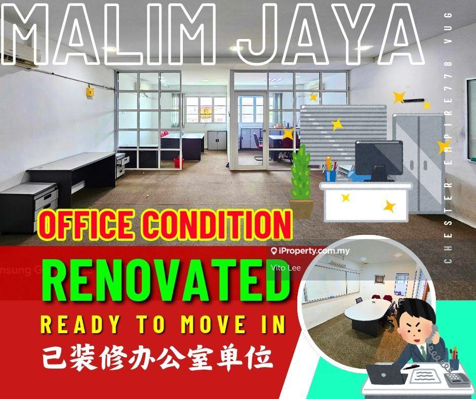 Renovated Office Condition at Malim Jaya near Merdeka Permai