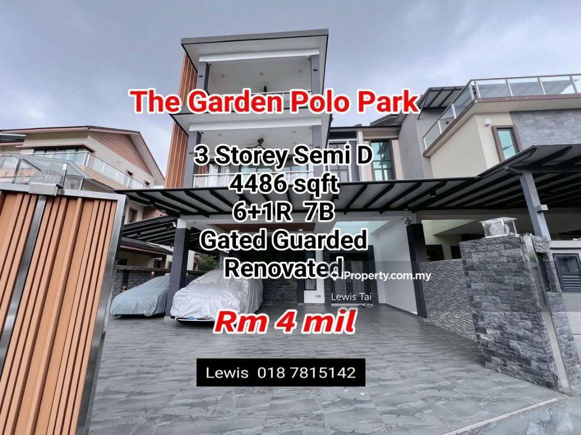 Polo park, the garden