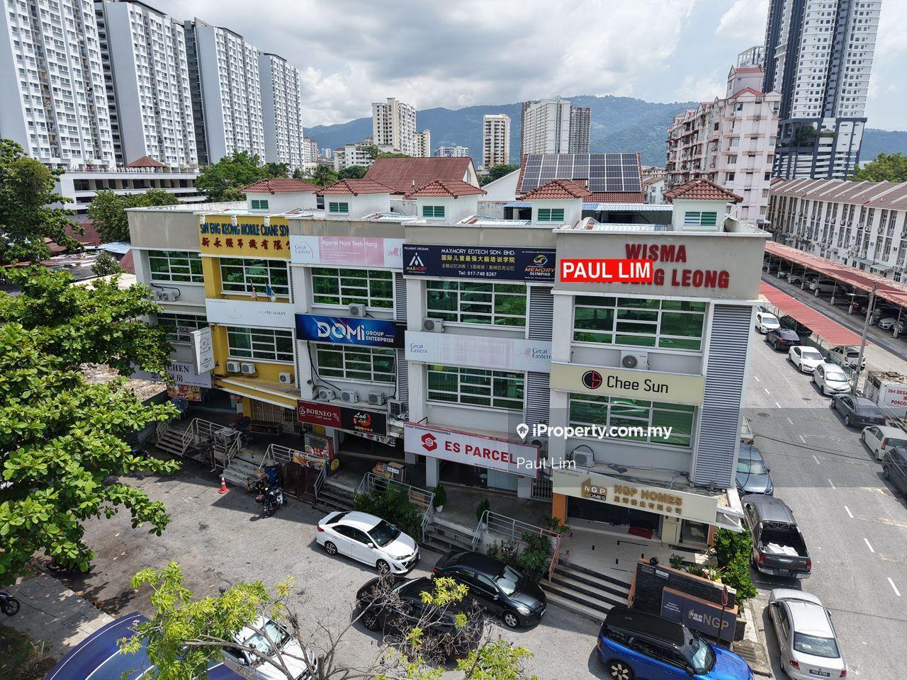 Shop Lot Sale 3 Storey At Jalan Jelutong Main Road Sell With Tenancy