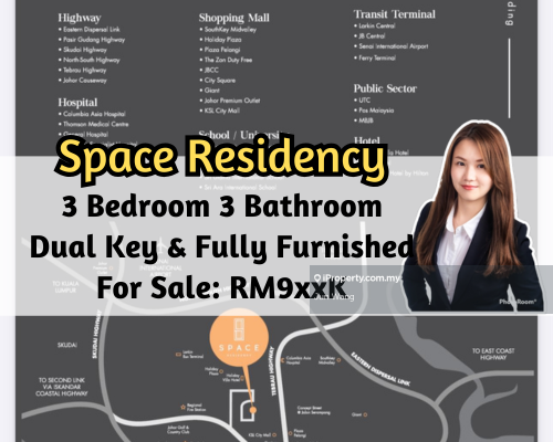 Space Residency, Dual Key, Fully Furnished, 24 Hours Guarded & Gated