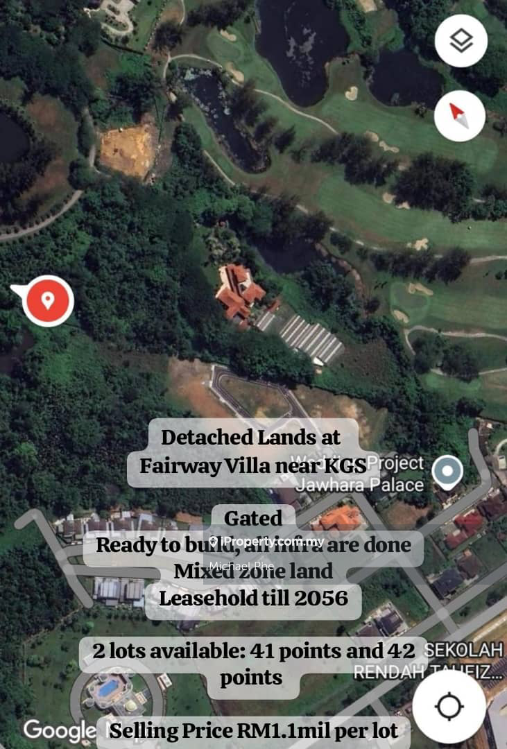 Fairway villa petra jaya detached lot for sale