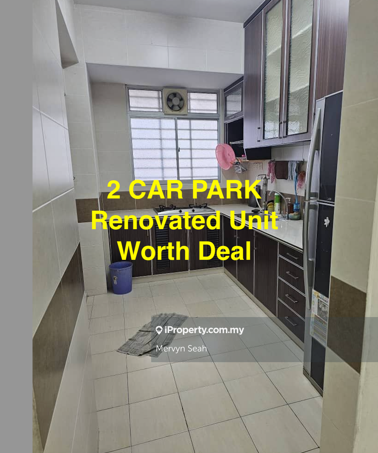Jelutong Palace 850 Sqft Middle Floor 2 Car Park Renovated Worth Deal
