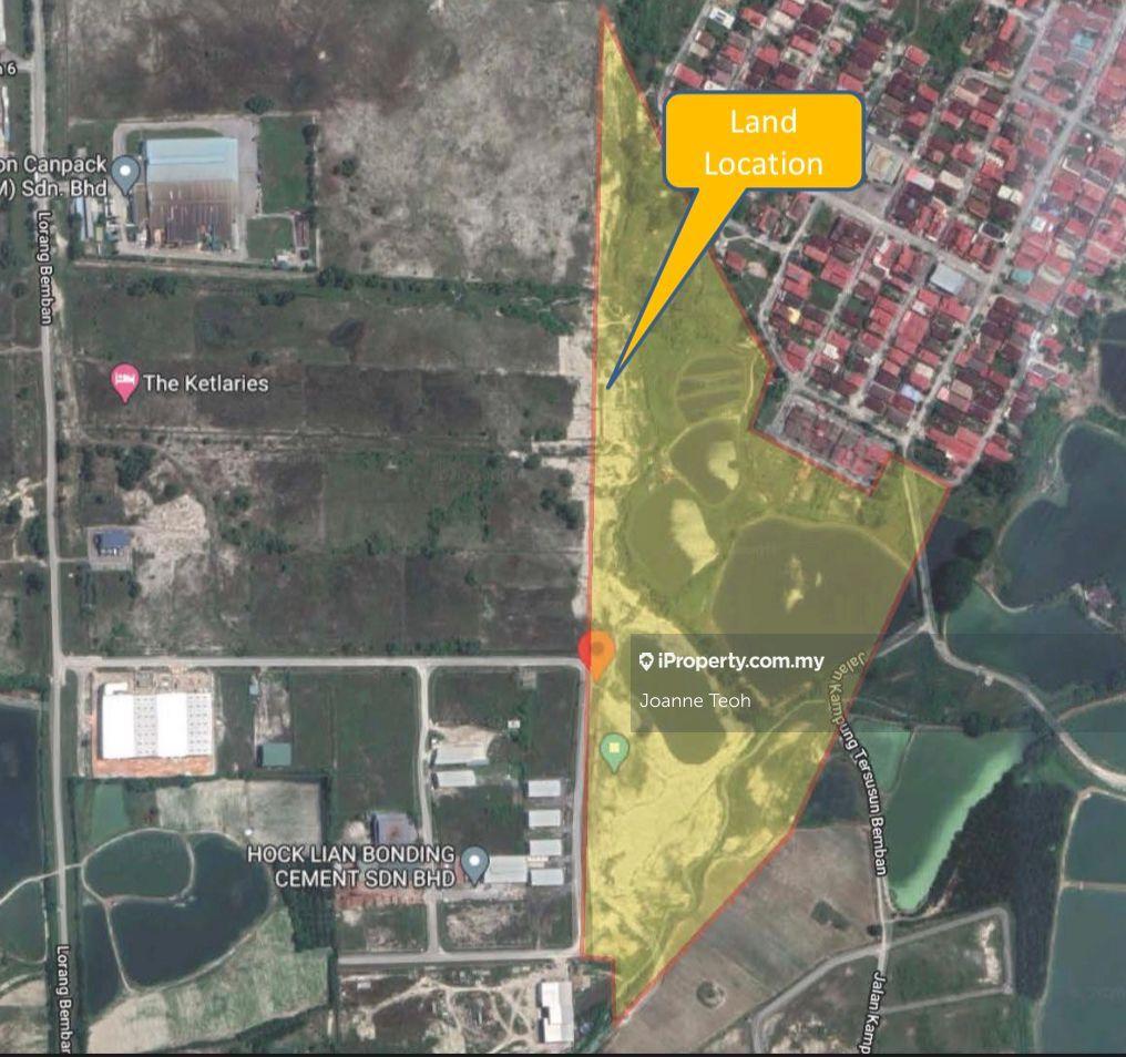 For Sale @ Agriculture Land next to Bemban Industrial Park, Ipoh, Pera