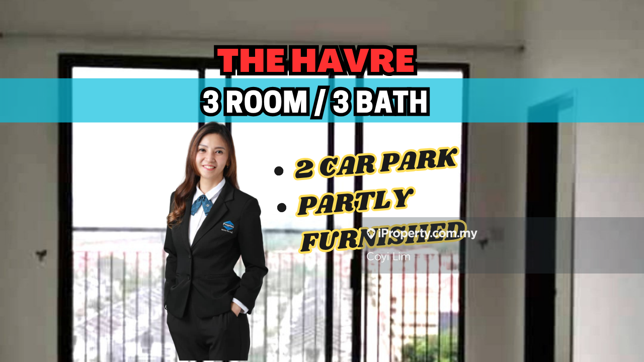 Partly Furnished The Havre @ Bukit Jalil For Rent