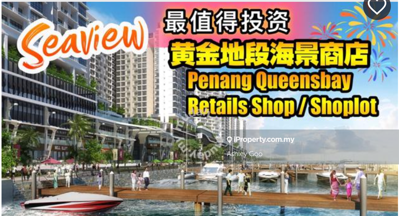 Free Legal fee penang queensbay commercial Shoplot Retail Q2 Pier Zen