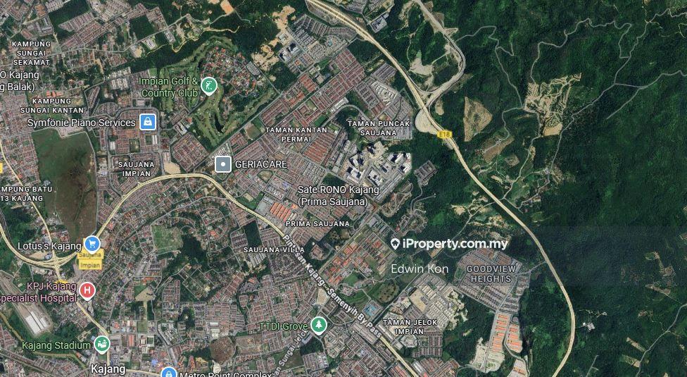 Residential Land In Puncak Saujana Kajang For Sale
