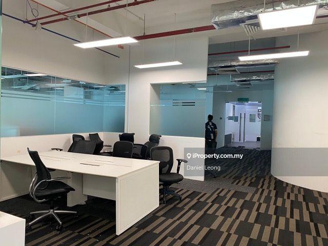 Renovated Office for Rent / near to Lrt station