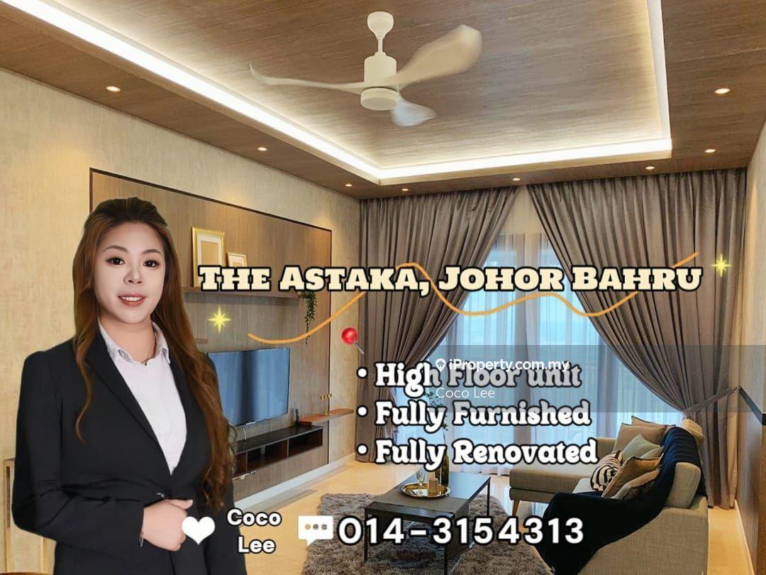 The Astaka, Johor Bahru @ High Floor with Fully Furnished unit