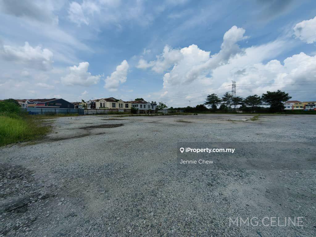 Fully fencing Kota Pendamar port klang commercial flat land infra read