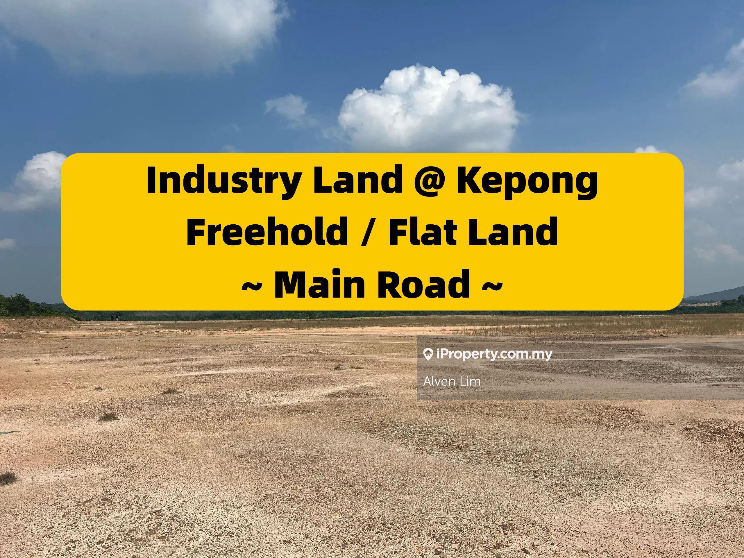 Freehold Industry Land, Main Road, Flat Land