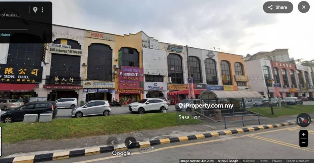 Kepong Main Road 3 Storey Corner Shop For Sale, Limited Unit