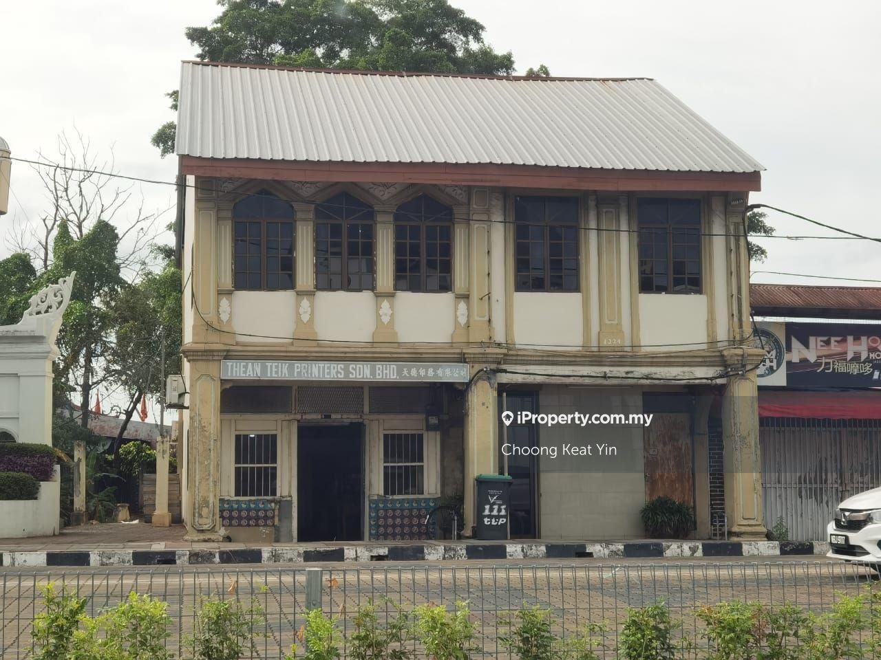 Heritage 2 Units combining Shophouse For Sale Alor Setar Town