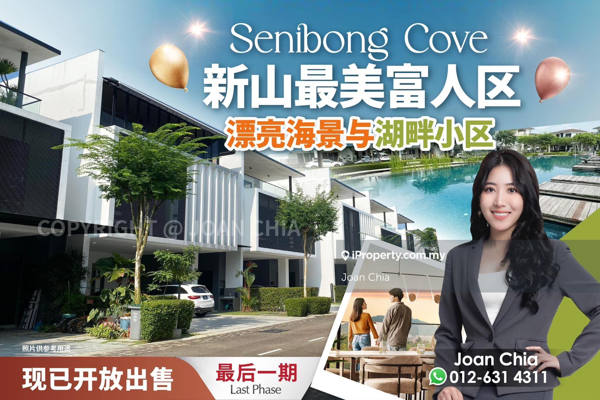 Senibong Cove, 3 Storey Bungalow House with (Canal View), Size: 50x118