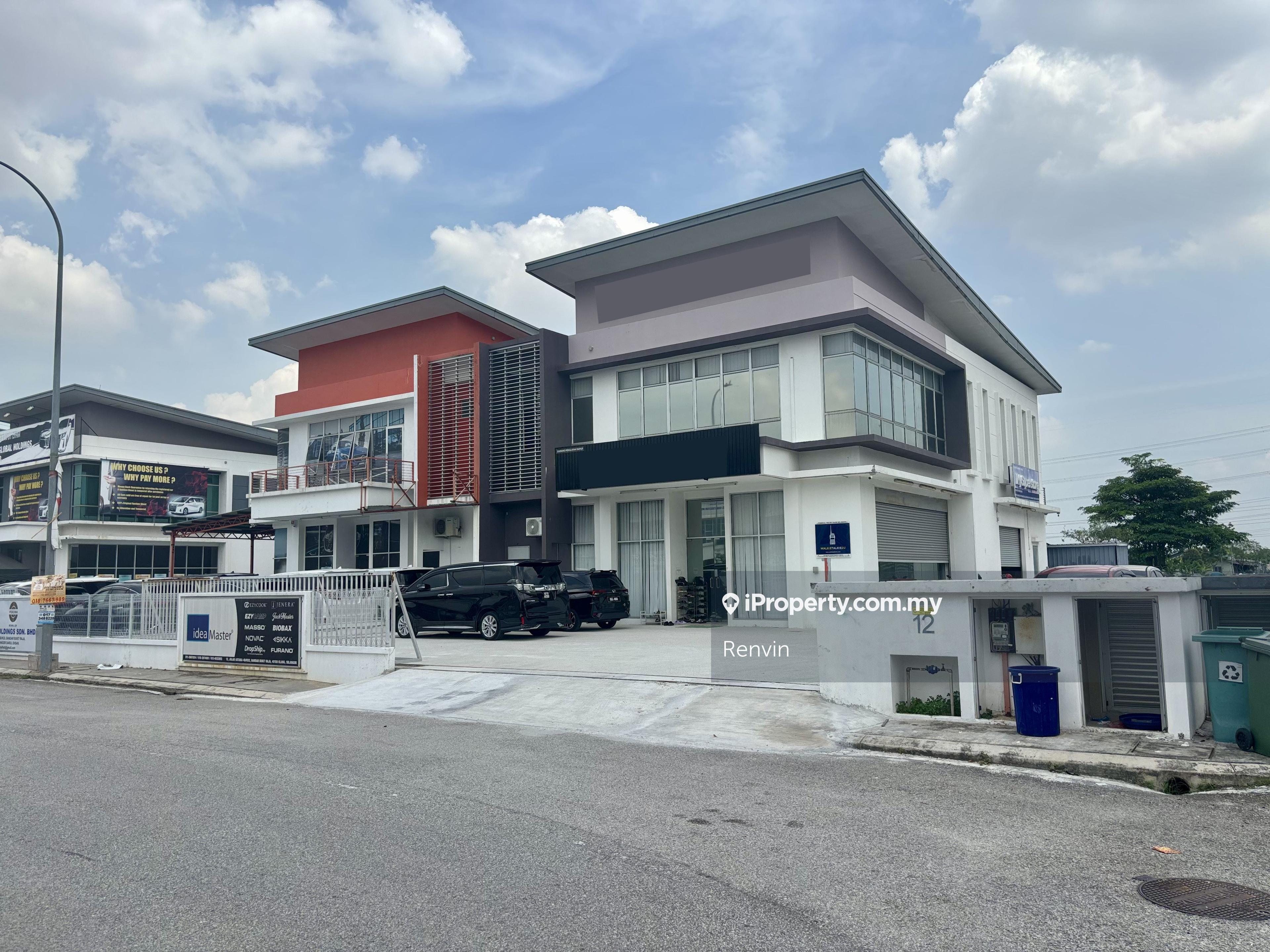 2-storey Semi-D Shoplot @ 3rd Avenue, Bandar Bukit Raja For Rent
