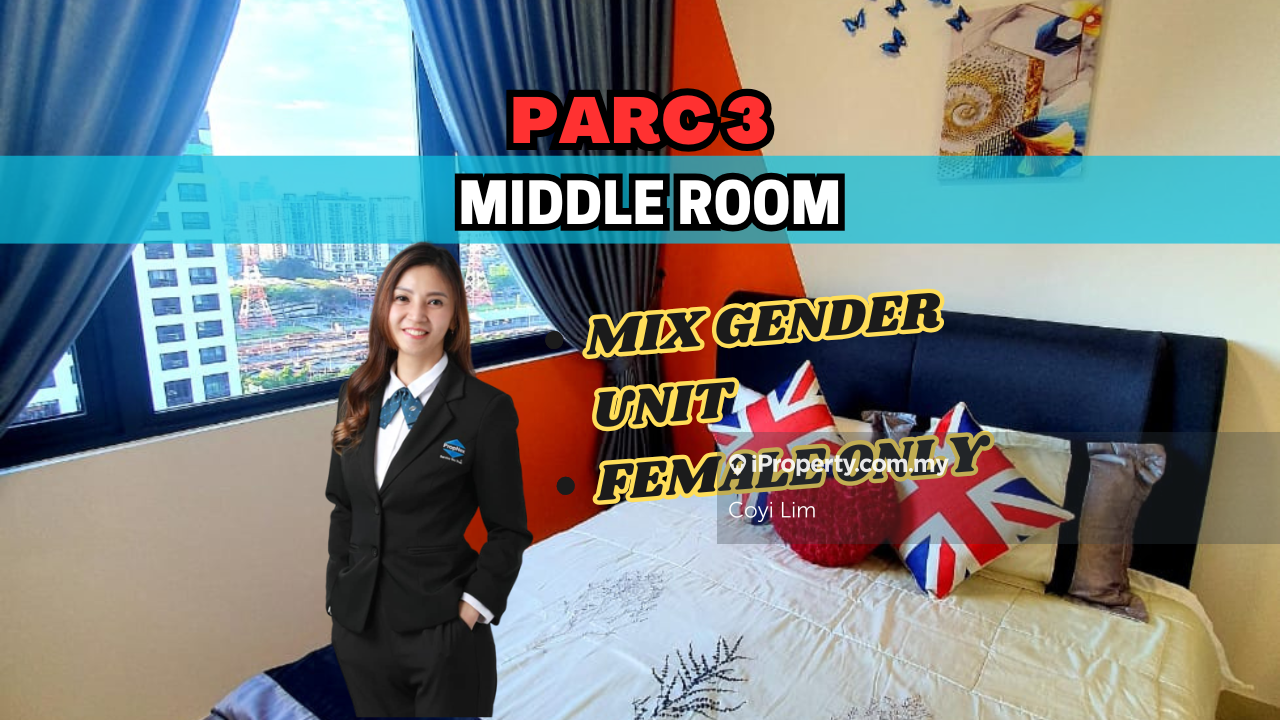 Parc 3 Residence mix gender unit @ Master room