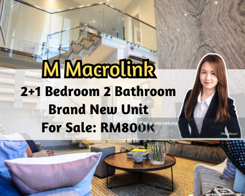M Macrolink, 2 plus 1 Bedroom 2 Bathroom, Brand New Unit, Tower A