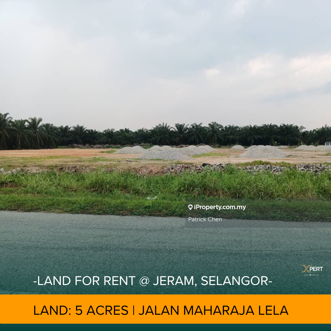 5 Acres Industrial Land for Rent @ Jalan Maharaja Lela, Jeram, Klang