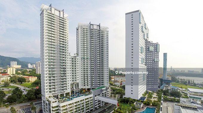 Vertiq,Gelugor,Middle Floor,Full Reno & Furnished,2 Carparks,Seaview