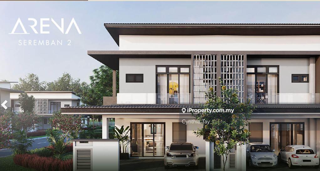 Brand new end lot terrace house in gated guarded at Arena, S2
