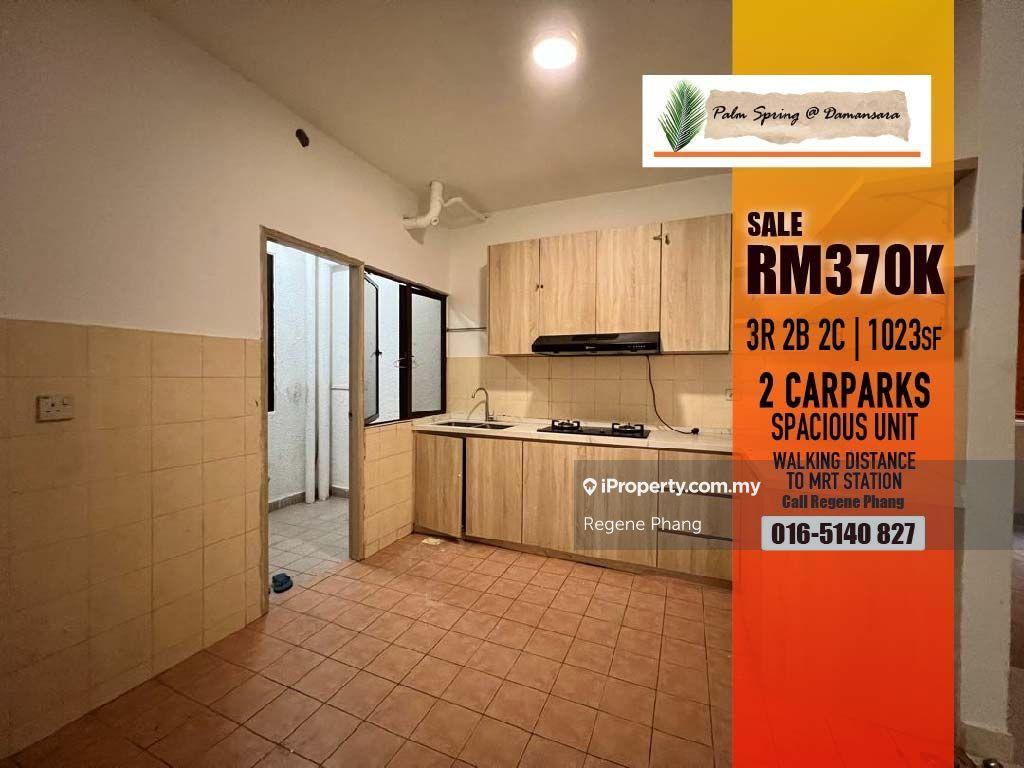 Good Deal Best Investment 2 Carparks Palm Spring Condo Kota Damansara