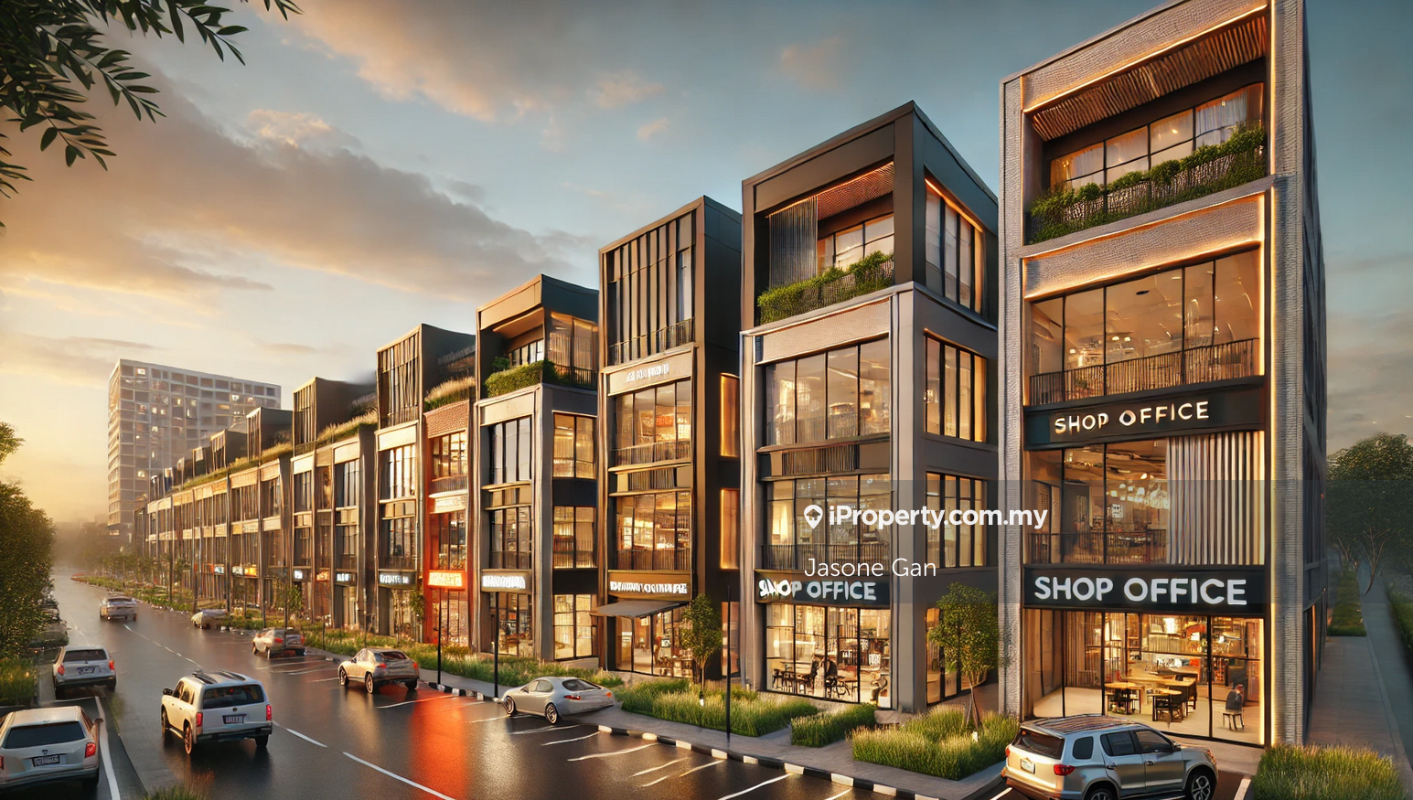 Kota Roadside New Commercial Project 3 Storey Shop Open For Booking