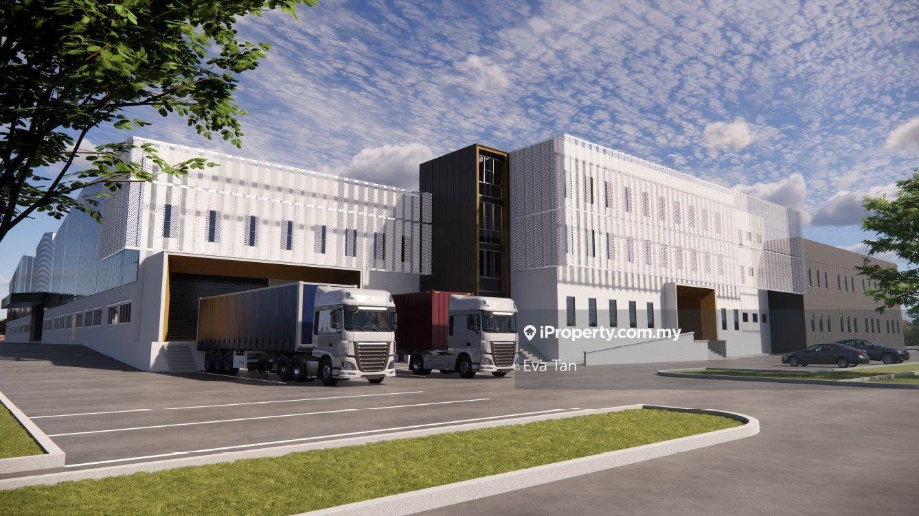 Newly Detached Factory at Nusa Cemerlang for rent