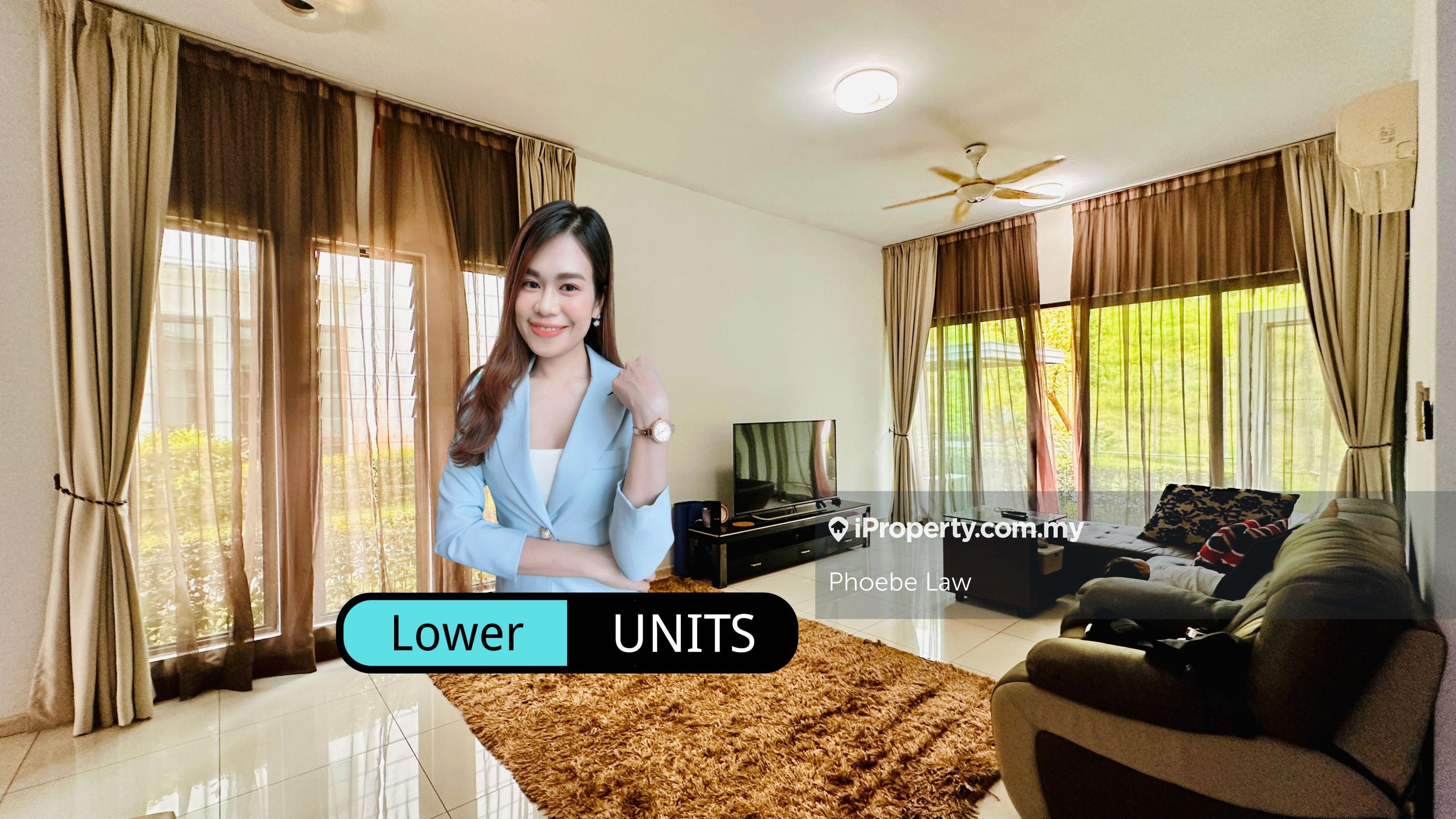End Lot Lower Unit at Sunway spk 3 harmoni for sale!!