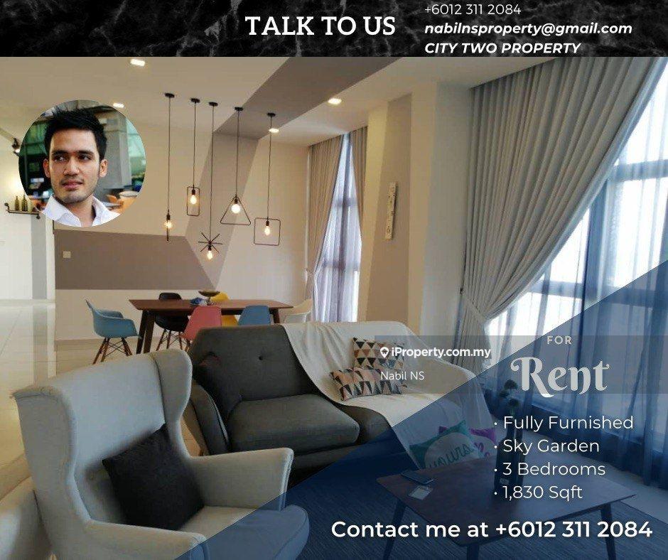 Mirage Residence @ KLCC 1830sqft with Sky Garden 3 Bedrooms