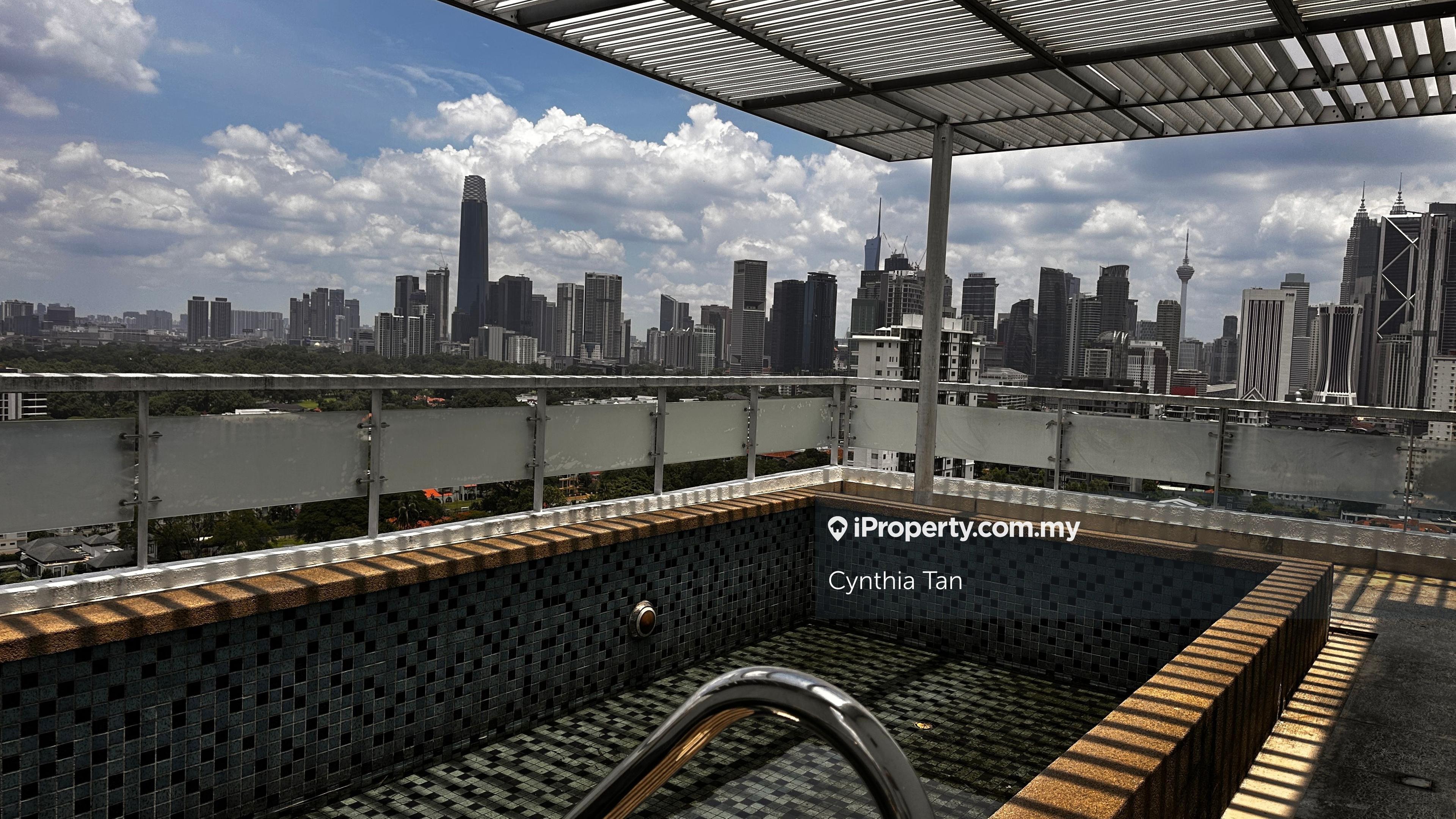 Free Mot Penthouse Private Pool with KL Skyline View 